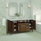 James Martin Vanities 60'' Double Vanity, Mid Century Walnut w/ 3 CM Eternal Jasmine Pearl Quartz Top 485-V60D-WLT-3EJP - alternate 3